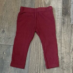 Cat & Jack Maroon Kids Leggings